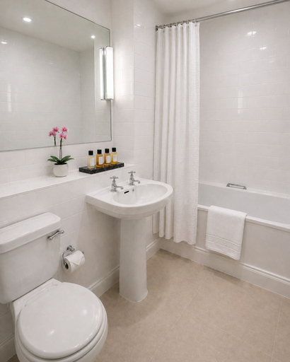 Bathroom 3, Nent Hall Country House Hotel, Cumbria