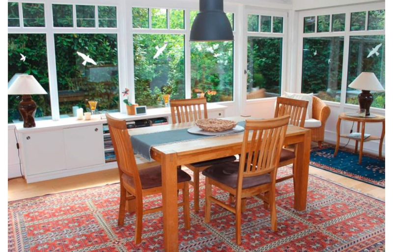 Dining, Reetdachhaus in Burhave, Wesermarsch