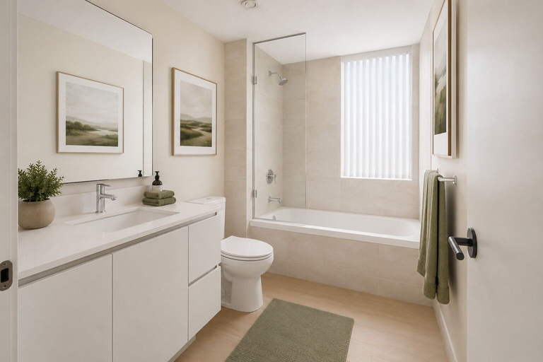 Bathroom 4, The Ellery Executive Suites, Toronto