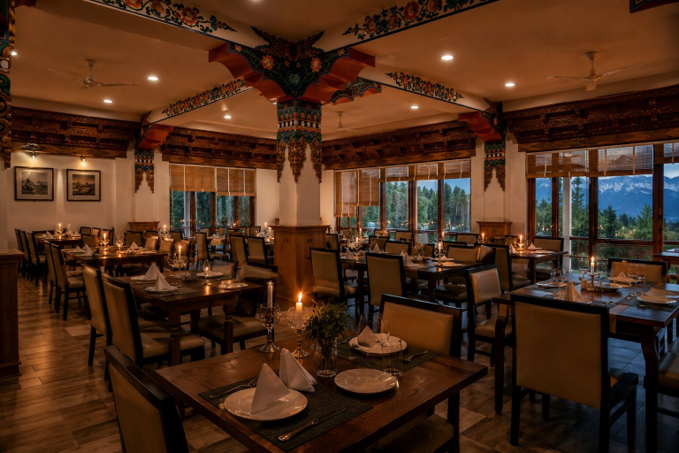 Restaurant 5, The Apricot Tree Hotel, Leh