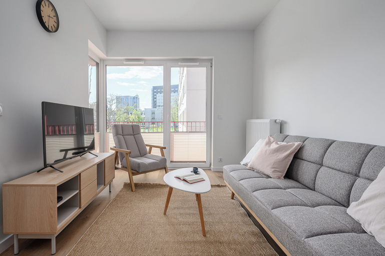 Living area 2, ShortStayPoland Fabryki Tewa B142, Warsaw