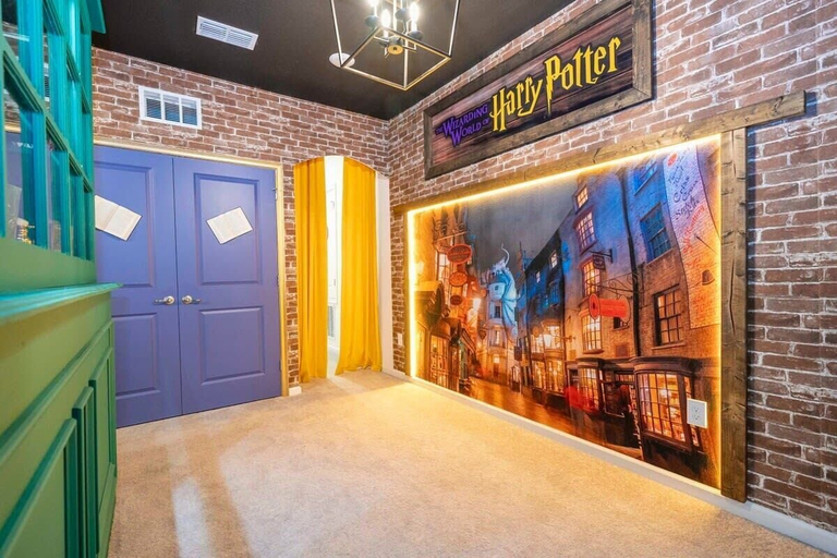 Interior 2, Themed 12br Paradise Villa Private Pool & Game Room, Orange