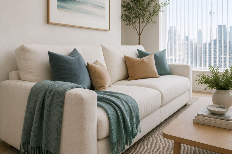 Living area 3, The J-Line Suites, Toronto