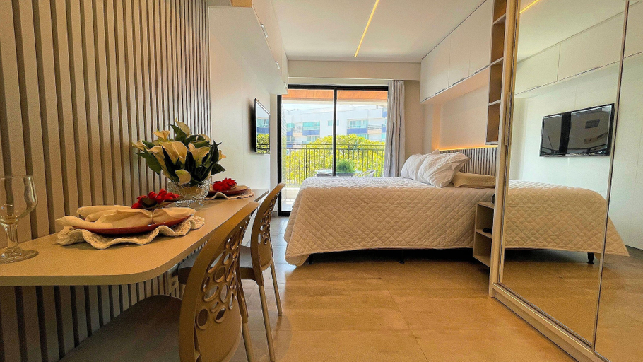 Room 3, OCEAN - STUDIO COM VARANDA - By Living, João Pessoa