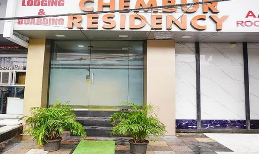 Exterior detail, Hotel Chembur Residency, Mumbai Suburban