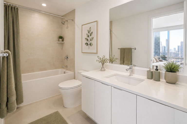 Bathroom, Front West Urban Stay, Toronto