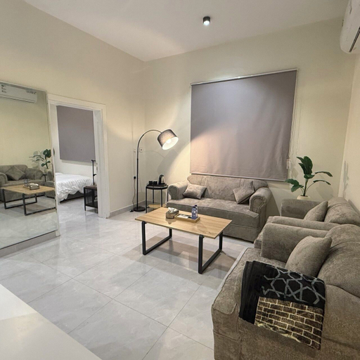Living area, Alsumo Suites