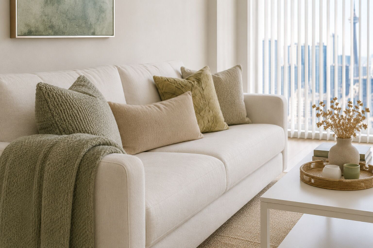Living area 4, Front West Urban Stay, Toronto