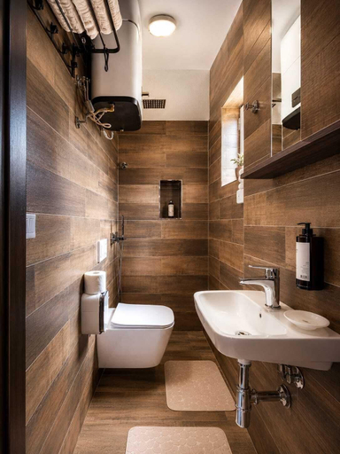 Bathroom 5, Guva Stone House Mangalem, Beratit