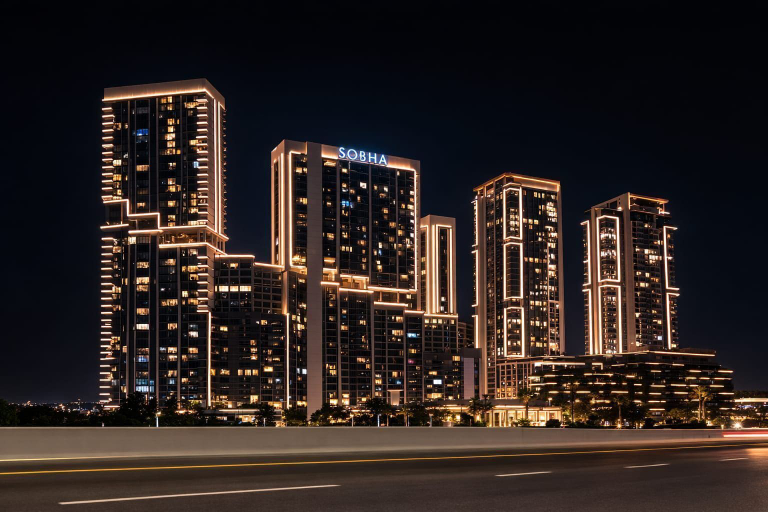 Front of property, casa perfetta, Dubai