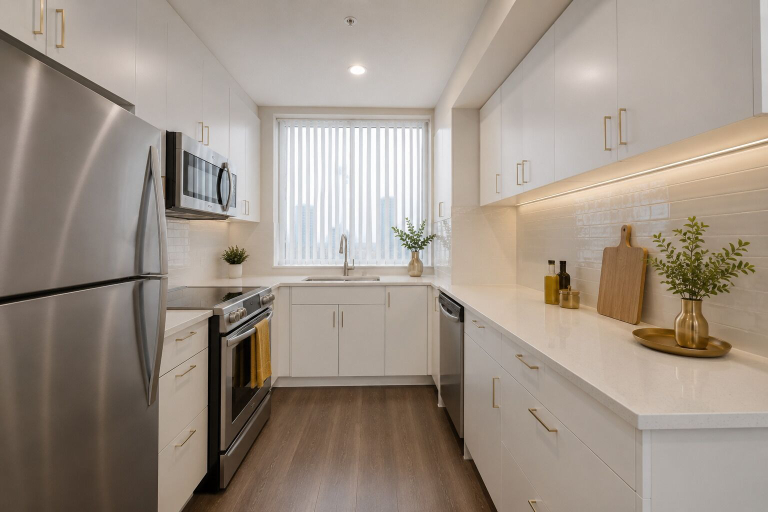 Private kitchen, Casa Mirelle, Toronto