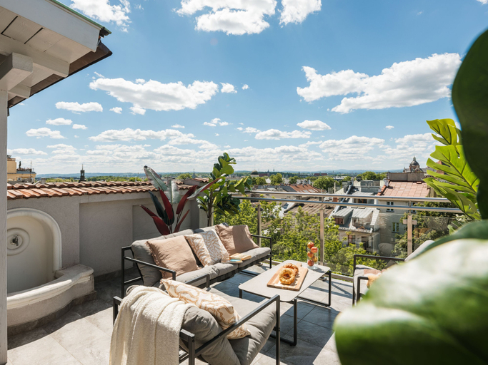 Terrace/patio 3, White Lotus by Fragola Collection, Kraków City