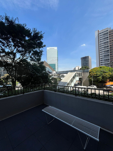 Property grounds, Moderno Studio Pinheiros Delfhy, São Paulo