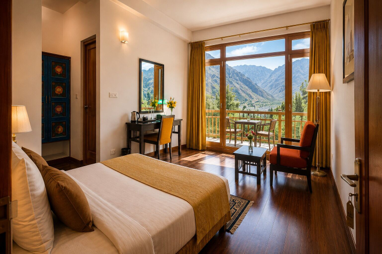 Room 3, The Apricot Tree Hotel, Leh
