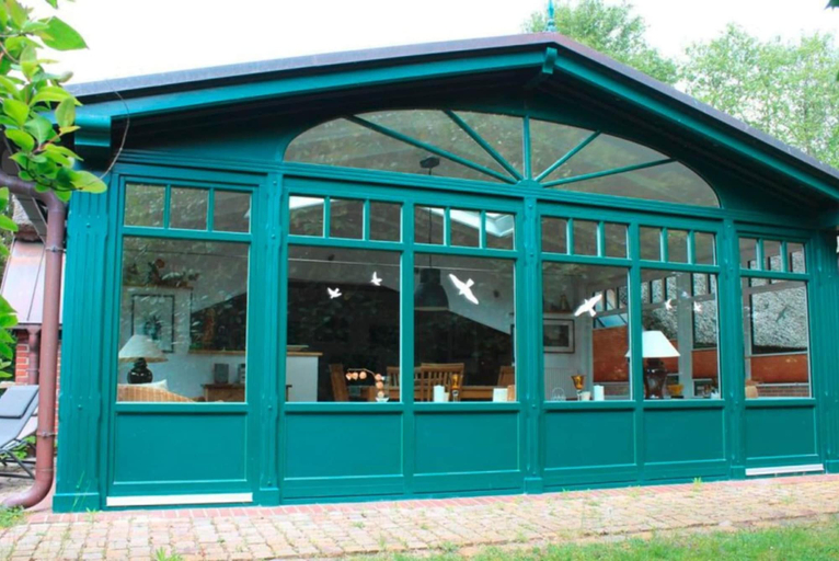 Exterior, Reetdachhaus in Burhave, Wesermarsch