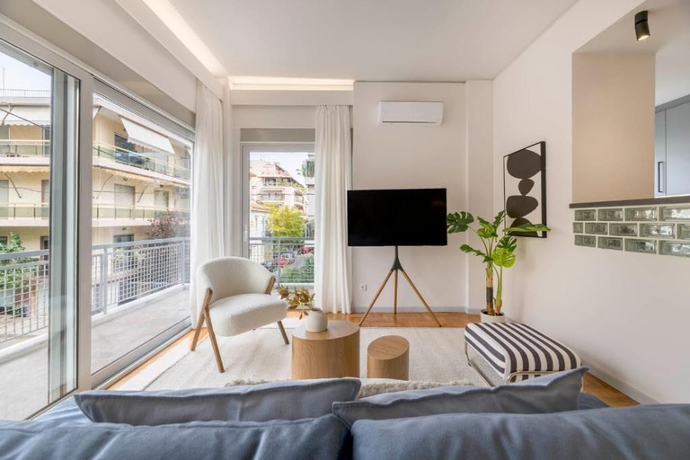 Bedroom 2, Calming 1BR Apartment Acropolis view, Attica