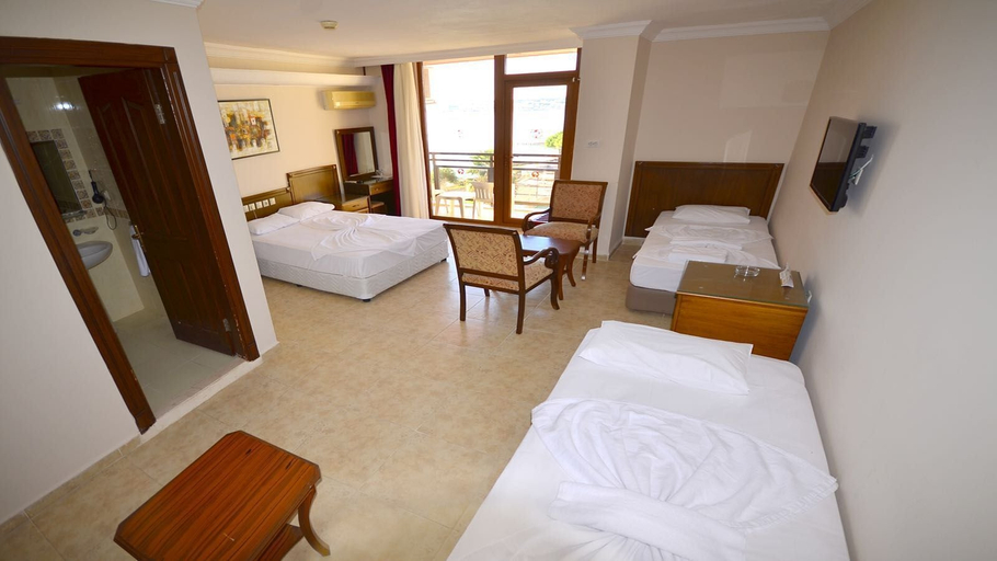 Bedroom 2, orion beach hotel, Didim