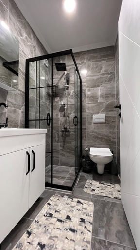 Bathroom, Bozgeyik Pansiyon, Ezine