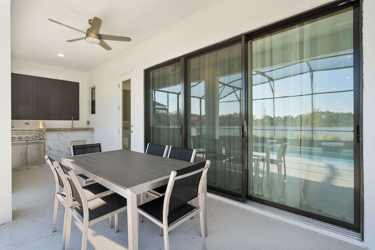 Terrace/patio, Themed 10bd Family Home w/ Private Pool & Game Room, Orange