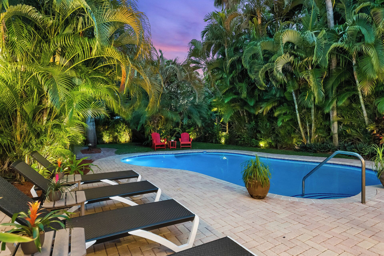 Interior 4, Palm Terrace With Private Pool Surrounded by Lush Gardens and Open Spaces, Broward