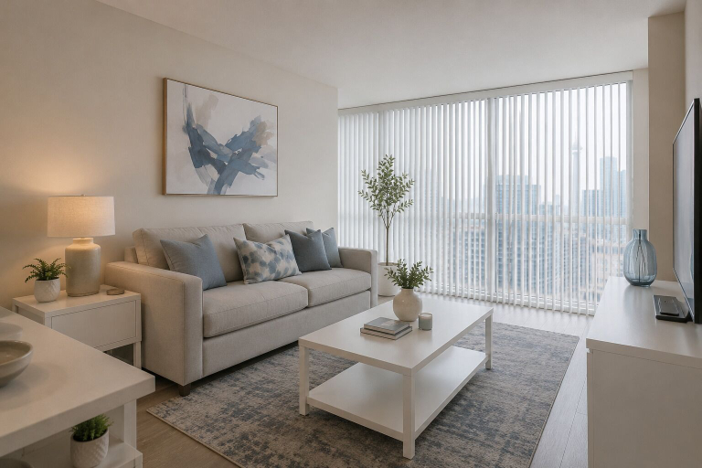 Living area 3, The Rowanmark Residence, Toronto