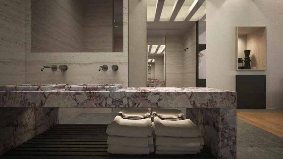 Bathroom 5, The Tanneries Hotel & Spa, Crete