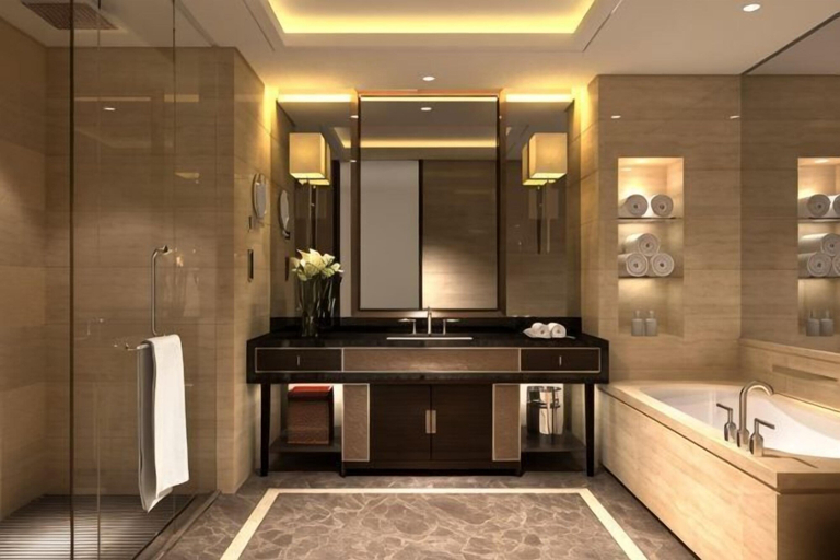 Bathroom 4, Hebei Huibin Hotel, Shijiazhuang