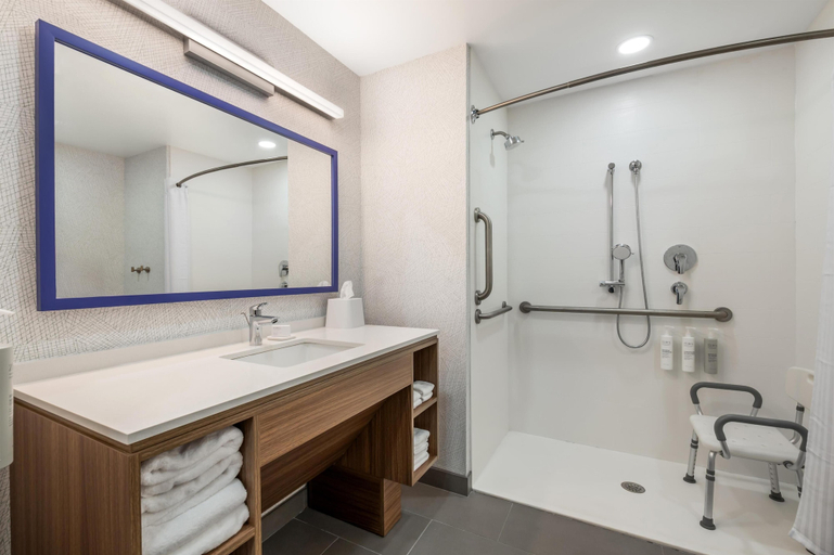 Bathroom 4, Home2 Suites By Hilton Harrisonburg University, Harrisonburg