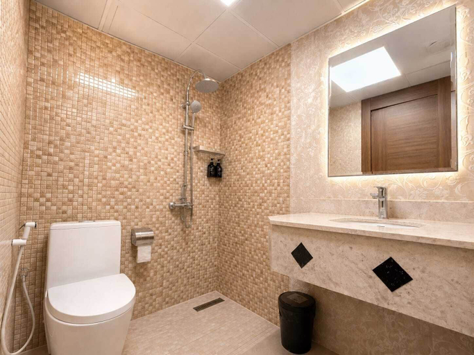 Bathroom 4, Diamond Star Hotel, Seeb