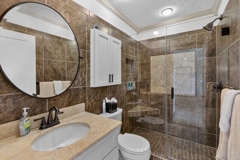 Bathroom 3, Coastal Lakehouse Condo on Siesta Key Public Beach, Sarasota