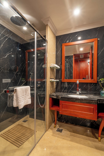 Bathroom 3, Hotel Hukam's Lalit Mahal, Raipur
