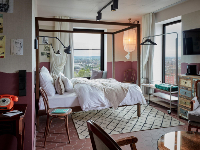 Bedroom 4, 25hours Hotel Das Tour, Düsseldorf