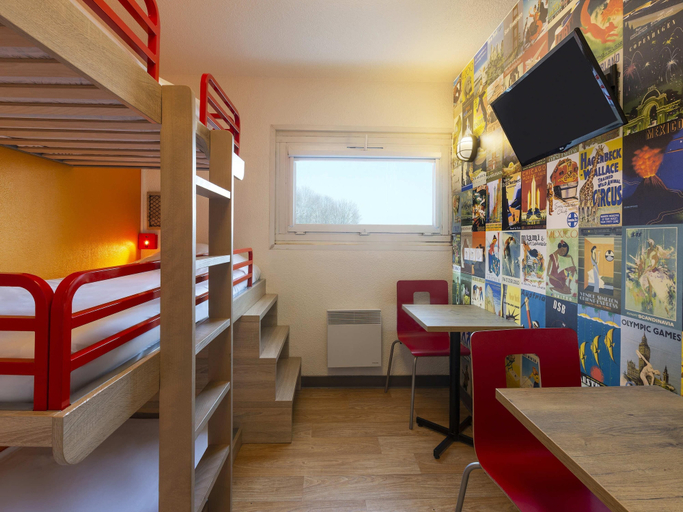 Bedroom 4, hotelF1 Longwy, Meurthe-et-Moselle