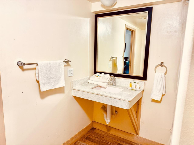 Bathroom 4, University Inn of Carbondale, Jackson