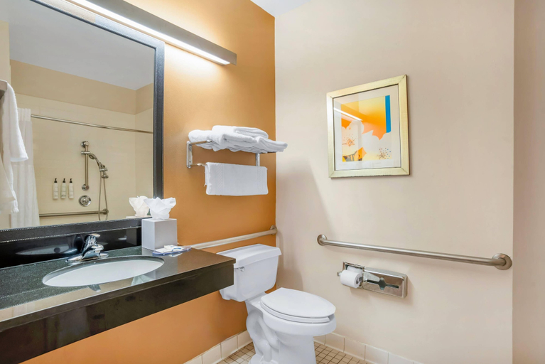 Bathroom 5, Sleep Inn & Suites Pensacola - University Area, Escambia