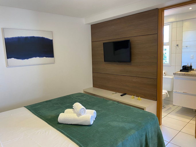 Bedroom 4, Bela Hospedagem - Atl Sul em Cabo Branco, João Pessoa