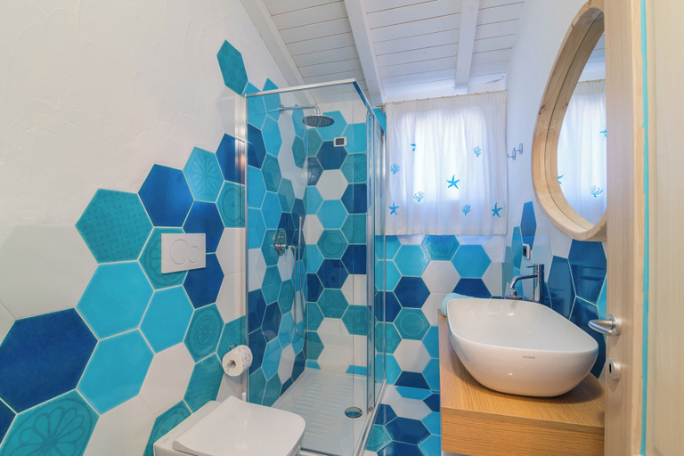 Bathroom 2, Celeste House With Pool, Olbia-Tempio