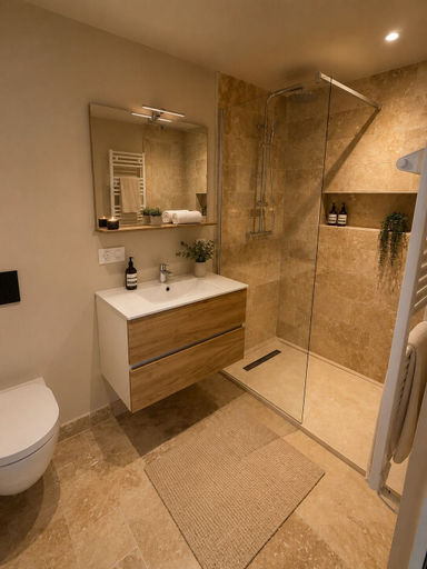 Bathroom 4, Hôtel Le Clos des Arts, Côte-d'Or