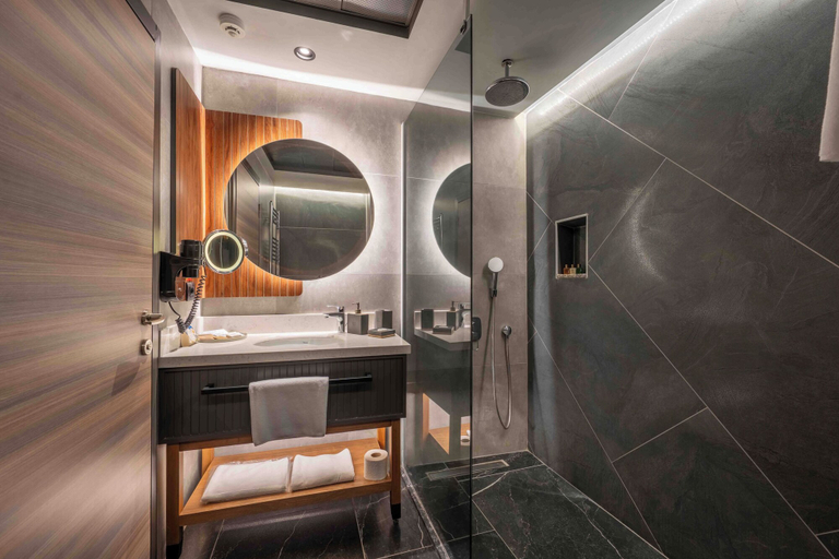 Bathroom 5, CITY ASYA HOTEL, Bandırma