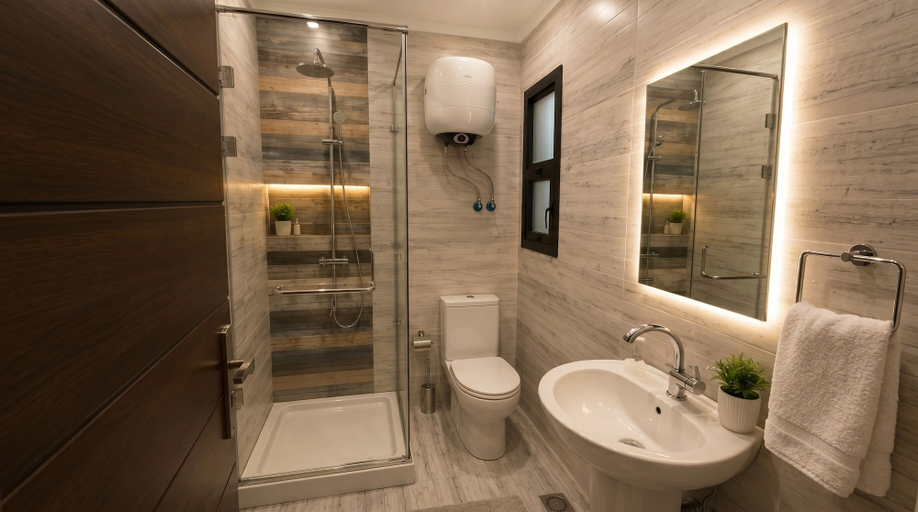 Bathroom 5, Sol Pyramid Inn, Al-Ahram