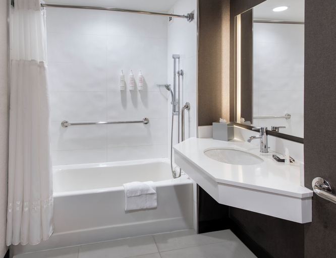 Bathroom 5, New York Marriott at the Brooklyn Bridge, New York