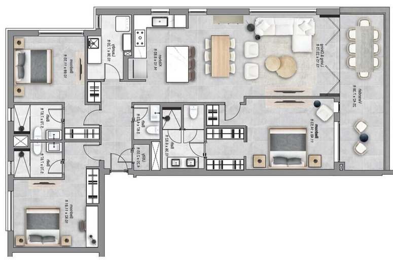 Others 5, Allure 301 3 Bedroom Condo