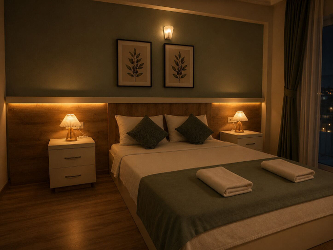 Bedroom 4, Tenedos İskele Otel, Ezine