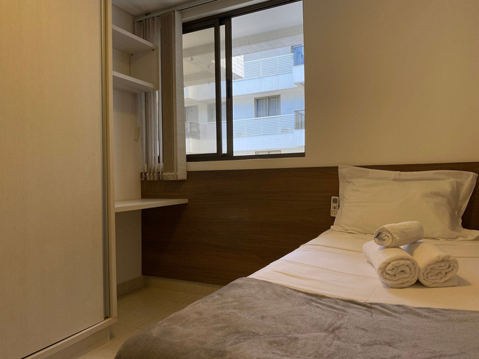 Bedroom 3, Bela Hospedagem - Unique Beach Bessa, João Pessoa