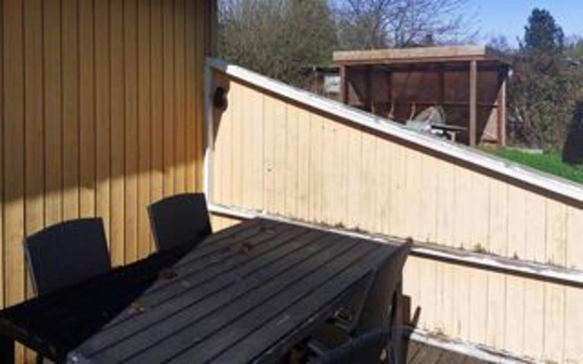 Outdoor dining, 6 Person Holiday Home in Hojby, Odsherred