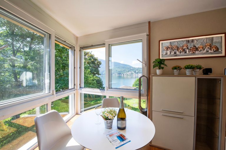Dining 2, Al Pontile Di Caslano Lake-view Villa With Garden, Lugano