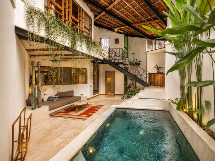 Exterior 4, Modern 2-br Art Deco Villa, 800m From the Beach, Badung