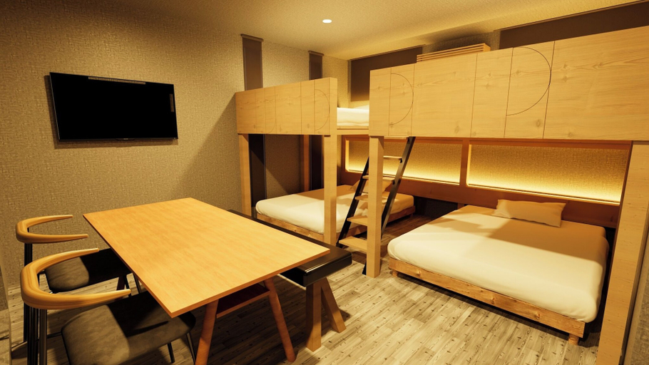 Bedroom 4, The Base Sapporo Susukino, Sapporo