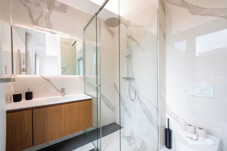Bathroom 2, Residenza La Fontana With View Terrace, Lugano