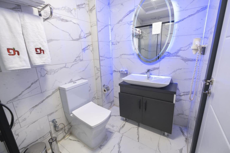 Bathroom 5, Abbara Hotel, Çiğli